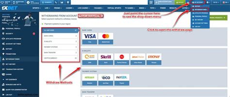 1xbet withdrawal to credit card